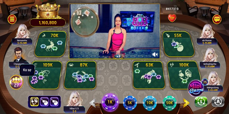 Bầu cua livestream Rikvip: Game cá cược hàng đầu 2026 2 Điểm nổi bật tại trò chơi Bầu cua livestream Rikvip