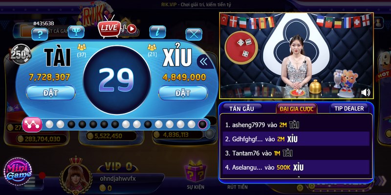 Tài xỉu livestream Rikvip: Siêu phẩm game đổi thưởng 2026 5 Hãy đến với cổng game để nhận được những phần quà có giá trị