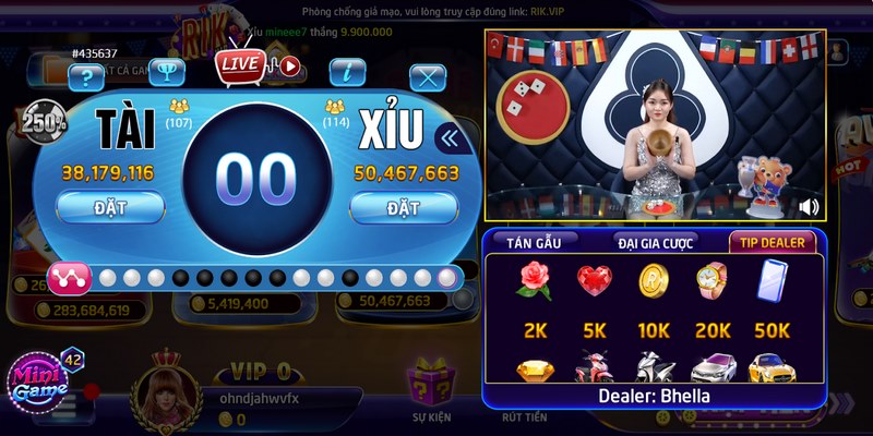 Tài xỉu livestream Rikvip: Siêu phẩm game đổi thưởng 2026 4 Tìm hiểu cách chơi đồng thời phải có chiến thuật phù hợp để theo cược