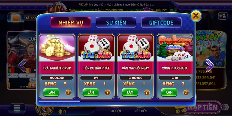 Rồng hổ Rikvip: Tựa game cá cược hàng đầu 2026 4 Các chương trình ưu đãi hấp dẫn của Rồng Hổ tại Rikvip