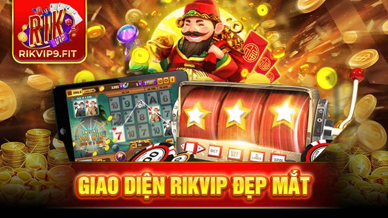 RIKVIP 26 Rikvip được trang bị giao diện tuyệt đẹp và cực kỳ ấn tượng