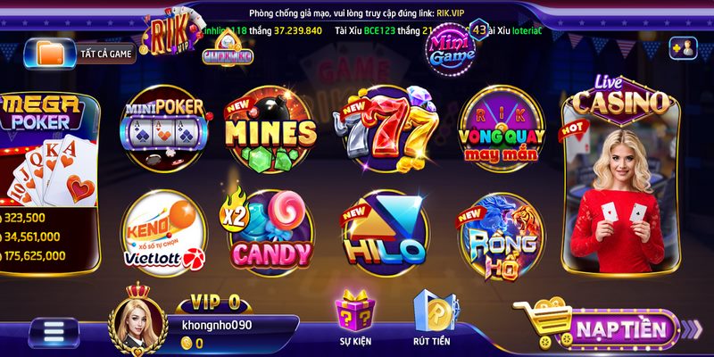 Live Casino Rikvip: Thiên đường cá cược cho tân thủ 1 Live Casino Rikvip là tựa game gì