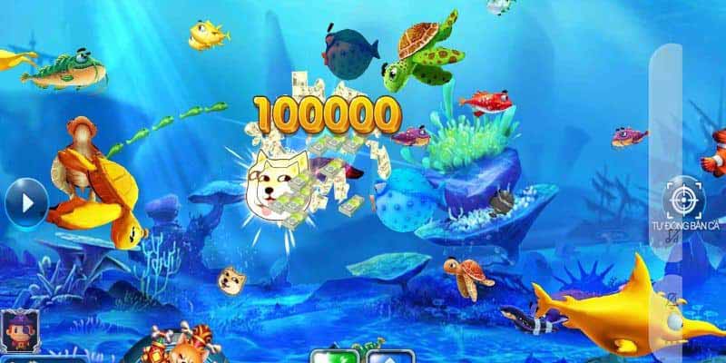 Bắn cá ăn xu là gì? Kinh nghiệm để chiến thắng game này? 4 Việc săn được nhiều cá lớn sẽ mang đến cho người chơi nhiều xu hơn